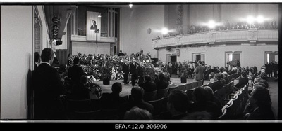 The funeral service of Georg Otsa, the singer of the Soviet Union's folk artist in Rat Estonia.  similar photo