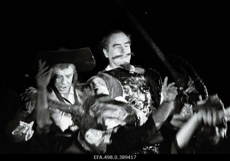 M. Leigh's music at the Maes La Mancha Theatre Estonia. Don Quijot – Georg Ots.