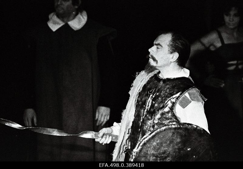M. Leigh's music at the Maes La Mancha Theatre Estonia. Don Quijot – Georg Ots.
