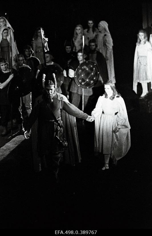 Georg Ots e. Aava Opera Vikerlased Theatre Estonia.