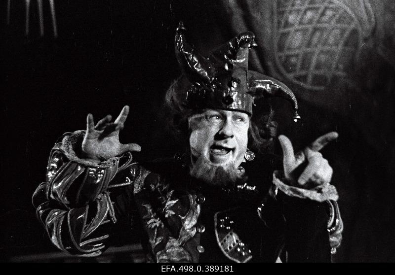 G. Verdi Opera Rigoletto Theatre Estonia. Rigoletto–Georg Ots.