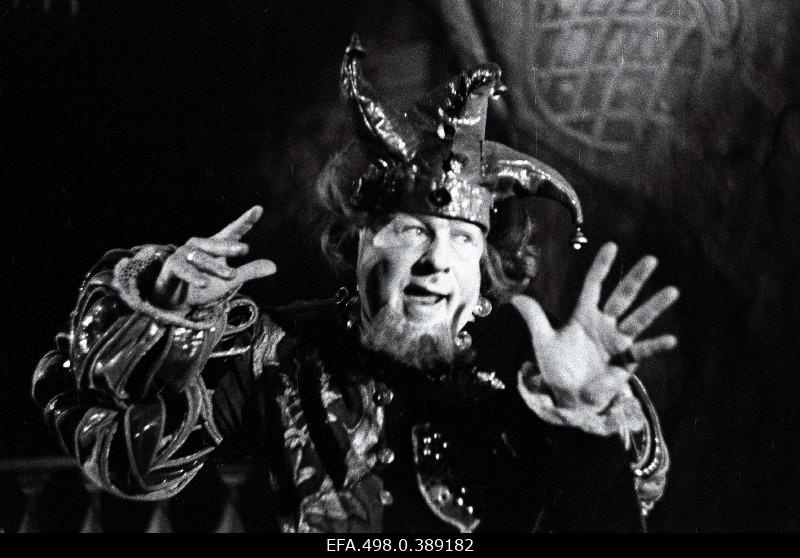 G. Verdi Opera Rigoletto Theatre Estonia. Rigoletto–Georg Ots.