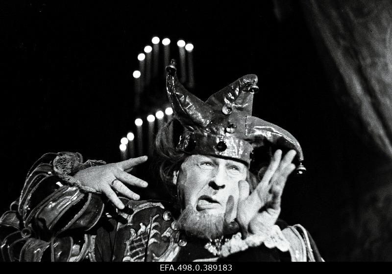 G. Verdi Opera Rigoletto Theatre Estonia. Rigoletto–Georg Ots.