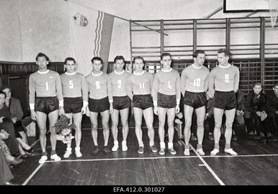 Volleyball competition Leningrad Spartak-TPI.  similar photo