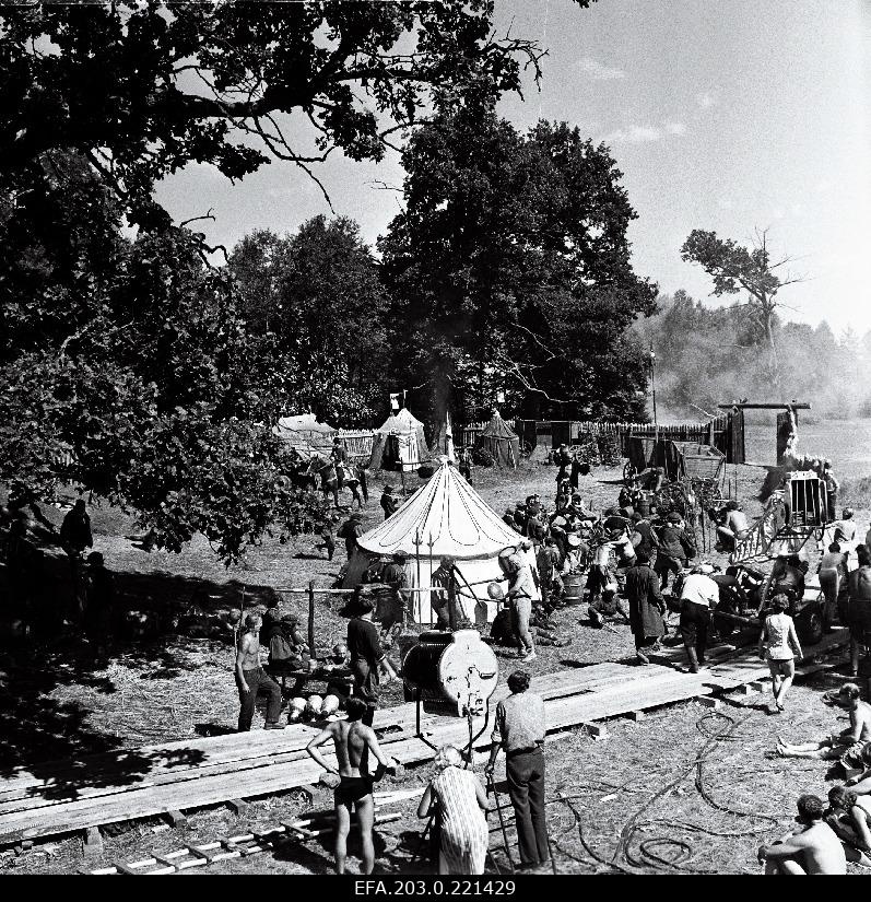 The playground of the Tallinn film "Last reliikvia".