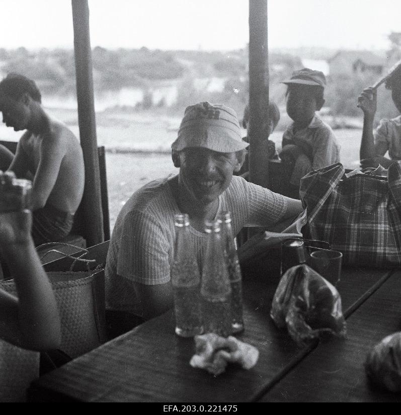 Game film "The curse of the Madude valley" (Poland-Estonian joint work). Estonian team member Enn Siimer Film Times in the People's Republic of Vietnam.