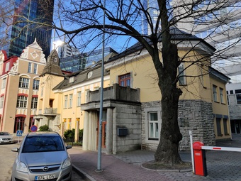 Chemical cleaning and painting industry building Maakri t. 23, 20th century. Beginning rephoto