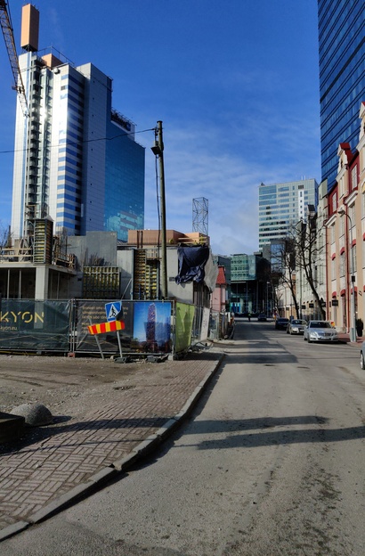 Tallinn, Kompassi asum, Maakri ja J. Anvelti (Kivisilla) tänava nurk. rephoto