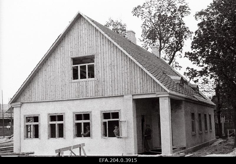 Construction of a new kindergarten at the Võru Toorlini factory.