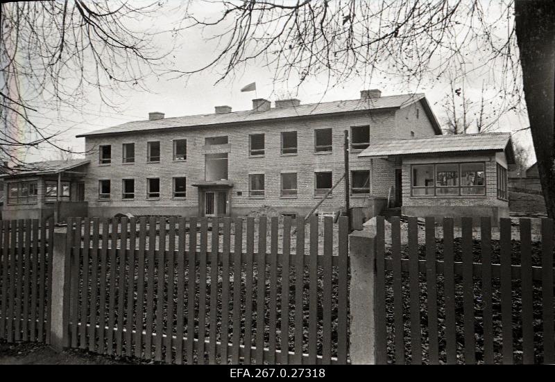 Valga Railways' new kindergarten at the corner of Kungla and Turu Street.