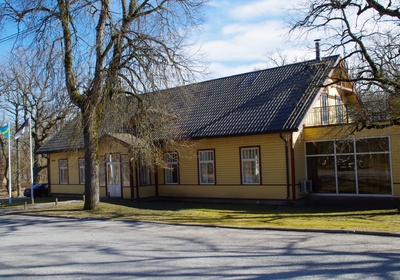 Vaade Rakvere vallamajale rephoto