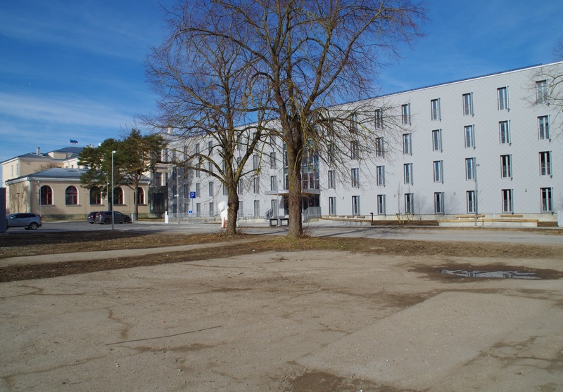 New extension of Rakvere Internate School. rephoto