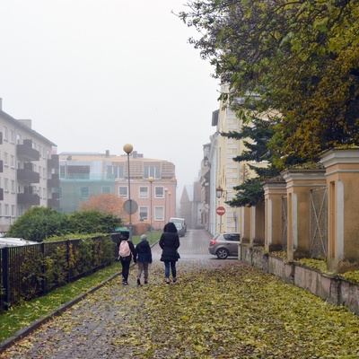 Pärnu, linnavaade. rephoto