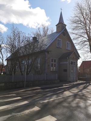 Metodisti Church of Saare County Kuressaare City Karja 1 rephoto