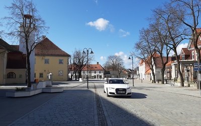 Kuressaare keskväljak rephoto