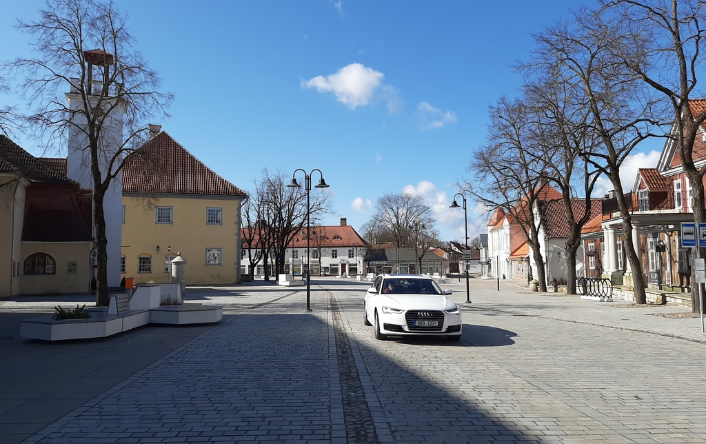 Kuressaare keskväljak rephoto