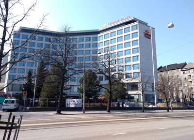 Mannerheimintie 48-50, Hotelli Hesperia. rephoto