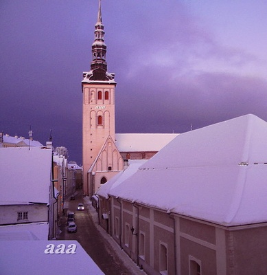 View Rüütli Street. rephoto