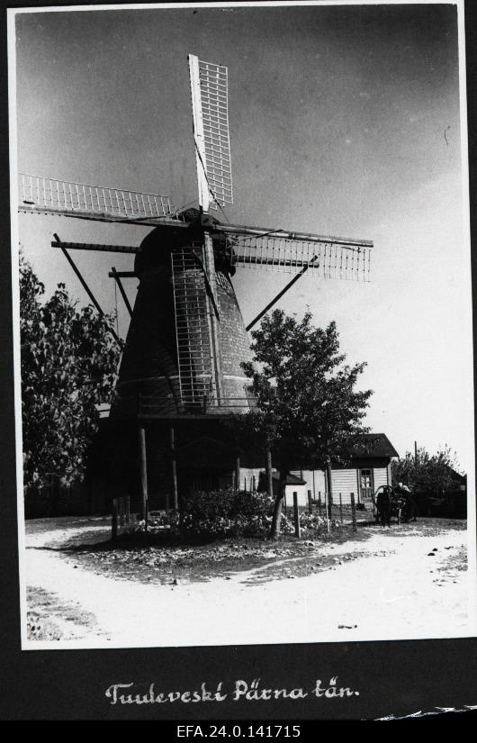 Windmill on Pärna Street in Kuressaare