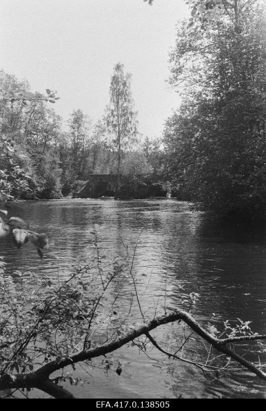 View of Otten's waterfall.