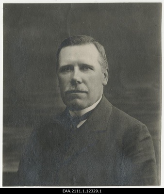 Jaan Trents, Estonian owner of houses and vesks and company figure, photo  duplicate photo
