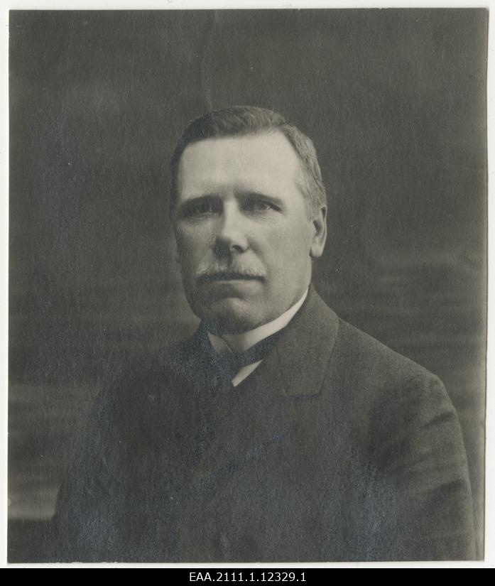 Jaan Trents, Estonian owner of houses and vesks and company figure, photo