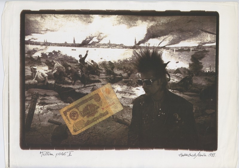 Tallinn is burning. 1988.