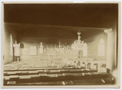 Tudulinna church, indoor view.  duplicate photo