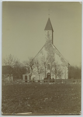 Jõelähtme Church, view from the west.  similar photo
