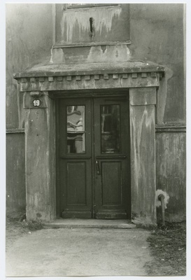 Tina Street 19 outdoor door of the building.  duplicate photo