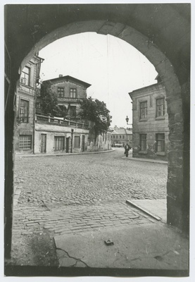 View towards the new street from Olevimägi.  duplicate photo