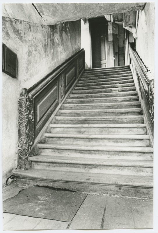 New street 32 house interior staircase.