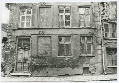 New street 32 house façades.  duplicate photo