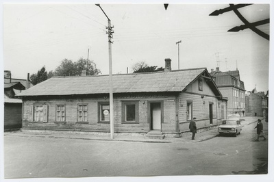 One-time wooden building  duplicate photo