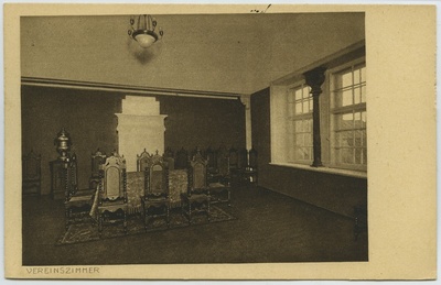 Club room of the Blackheads Brotherhood House.  duplicate photo