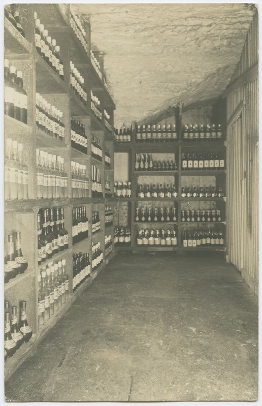 Inside view of the storage room