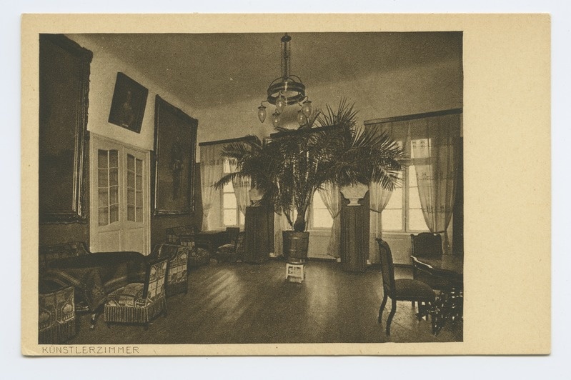 Postcard. 1920. a- d