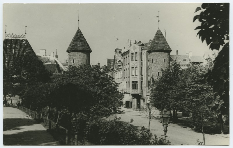 Tallinn, Toompea Castle with Pika Hermann.