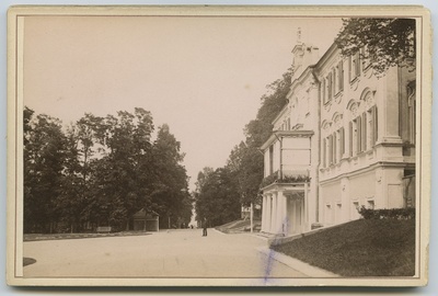 Tallinn, Kadrioru Castle, view from the side to the sea.  duplicate photo