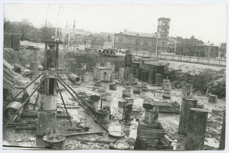 Hotel "Viru" construction site