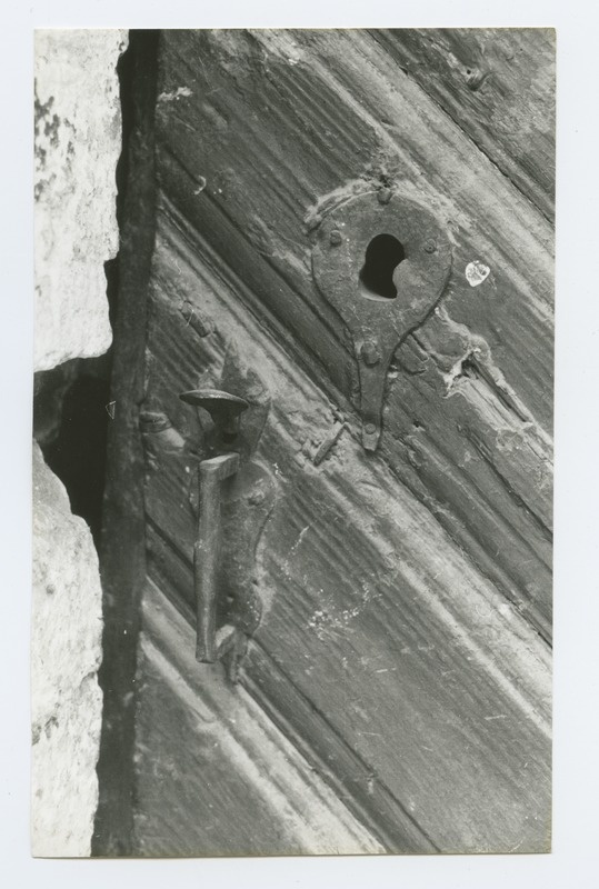 The doors of the Church of the Holy Cross of John.