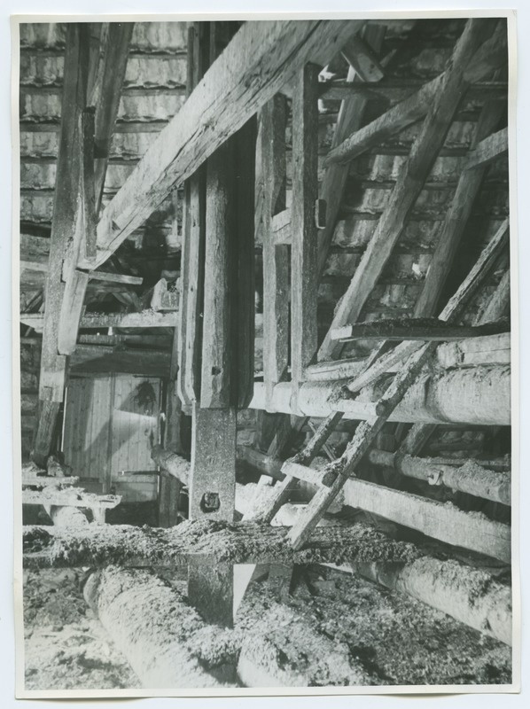 Tallinn, Pakkmaja, roof construction.