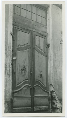 Tallinn, New Street 22 house outside door.  similar photo