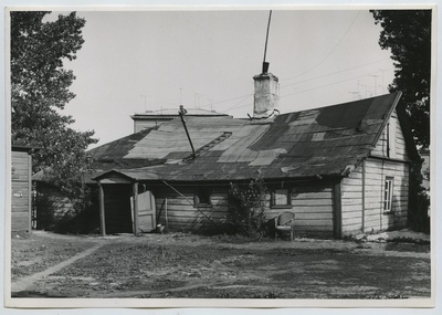 Broken wooden house Imanta t. 33  duplicate photo