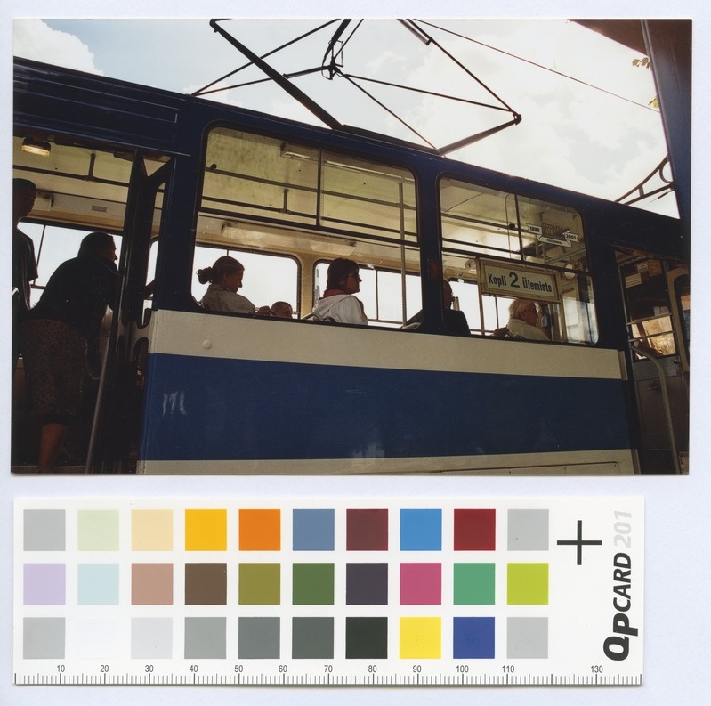 Tram No. 2 Kopli - Ülemiste.