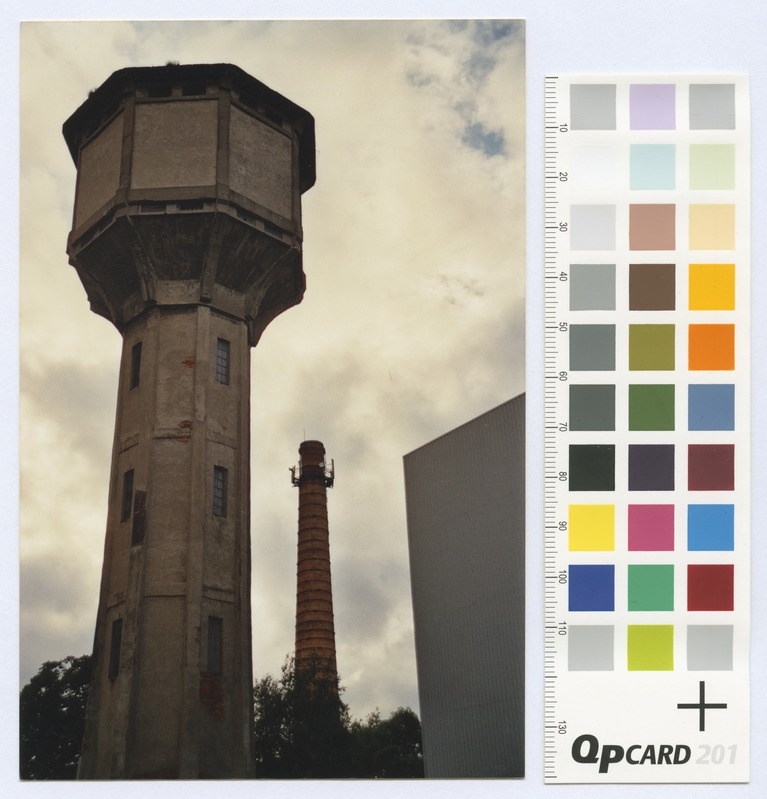 Water (gas) tower near the Kopli Street.