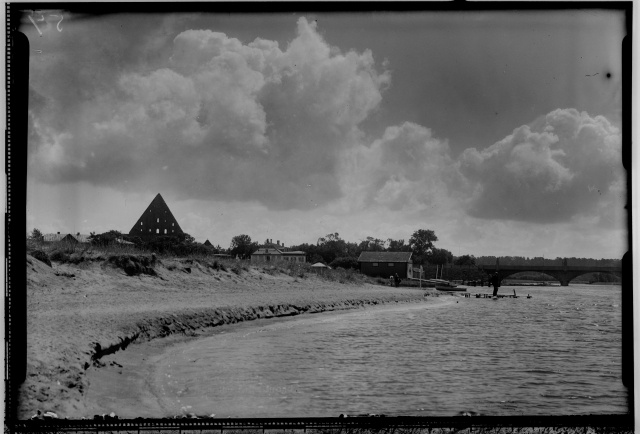 View of the ruins and bridge of the Pirita monastery