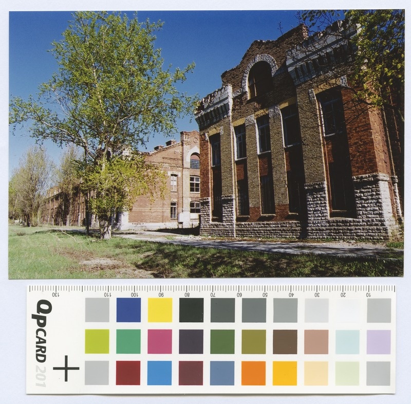 View of the armchair buildings on Tondi. Colorful.