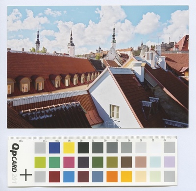 Colourful views of Tallinn  duplicate photo