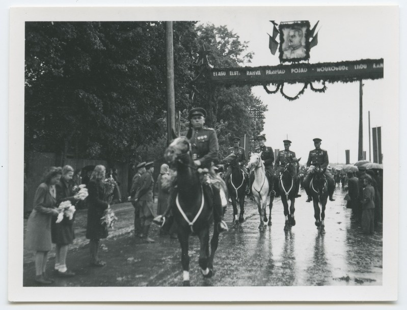 The invasion of the Estonian Laskurkorpus on Tallinn Pärnu highway.